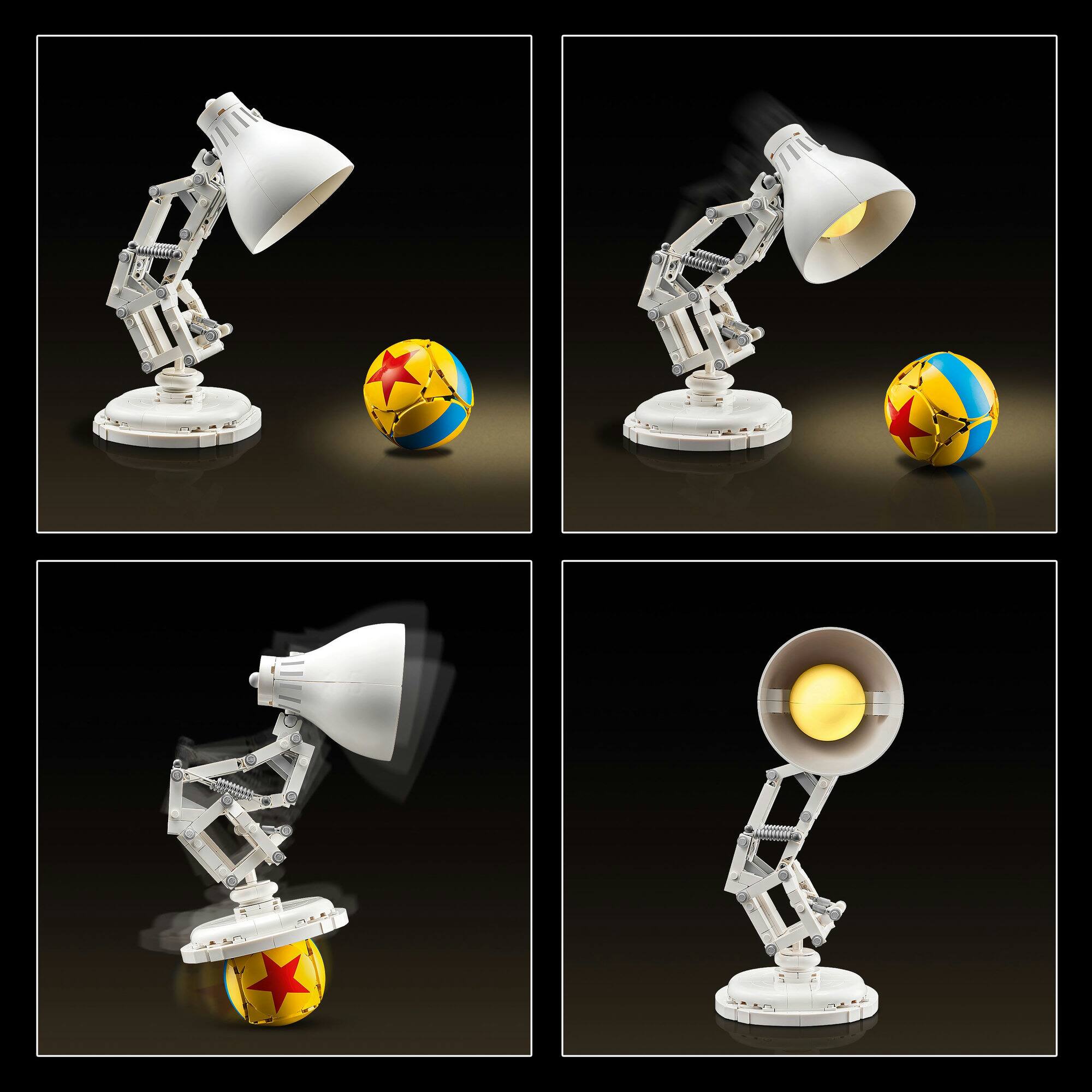 LEGO® Ideas Disney Pixar Luxo Jr. Buildable Display Model 21357